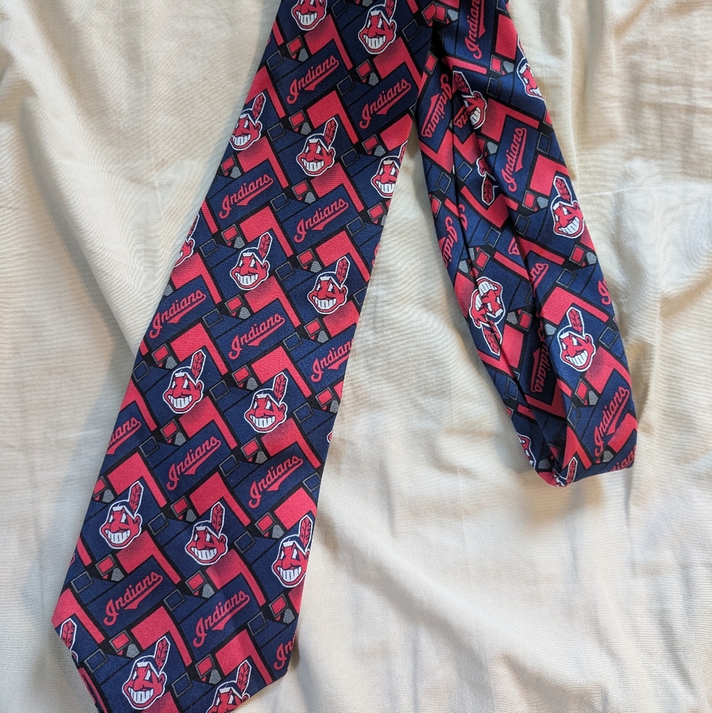 Cleveland Indians Logo Necktie